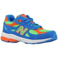 new balance 990 new balance voor kleine jongens loopschoenen blauw groen oranje Goede Schoenen lfq26893